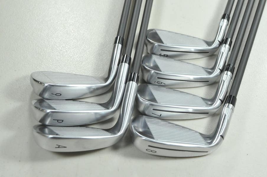 GAUCHE LH Taylormade AERO BURNER Iron SET #5-pw 6pc Steel Flex:S S Stiff