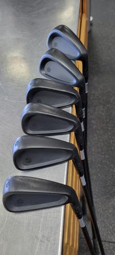 Used Stix BLACK 5-PW Mens Iron Set RH 5I-PW 11497-S000155877