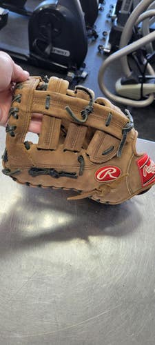 Used Rawlings SANDLOT SLFBC BB/SB First Base LH Throw Brown 13" 11497-S000155874