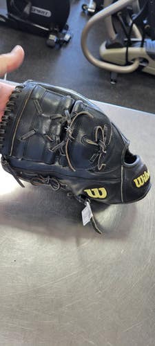 Used Wilson A2000 C KERSHAW CK22GM PRO STOCK BB/SB Glove LH Throw Black 11 3/4" 11497-S000155869