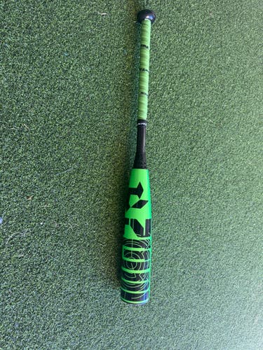 2026 DeMarini Green Zen Composite USSSA Certified Bat (-11) 16 oz 27" (Used)