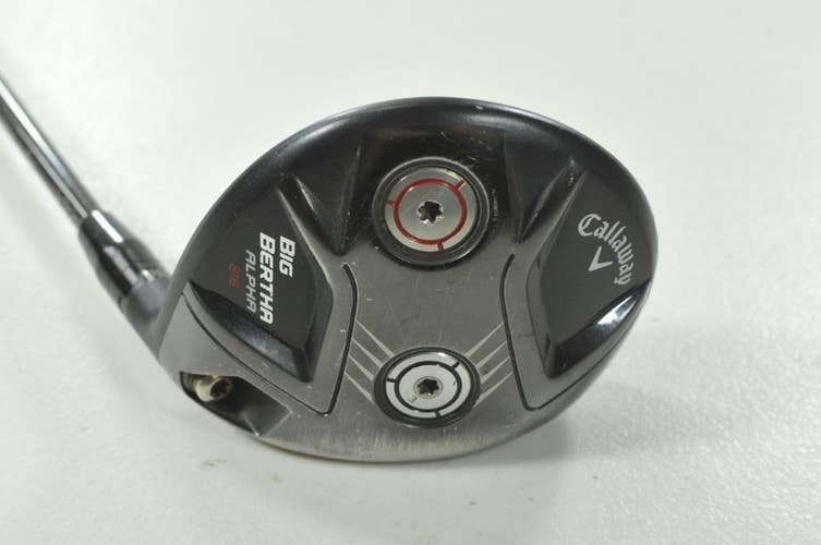 Callaway Big Bertha Alpha 816 14* Fairway Wood RH Stiff Flex Graphite # 212618