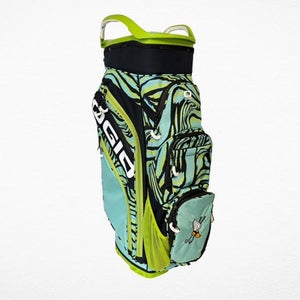 Ogio Woode 15 Cart Bag (15-way, Tiger Swirl) Winged Foot GC Logo 2024
