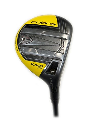 Cobra King F9 Speedback Yellow 14.5* 3-4 Wood Graphite Fujikura Atmos 7R