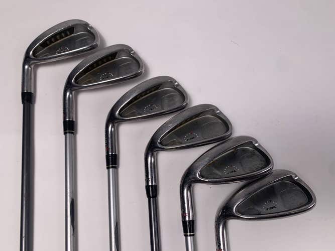 TaylorMade Rac HT Iron Set 4-9 MAS2 Regular Graphite Mens LH NO PW
