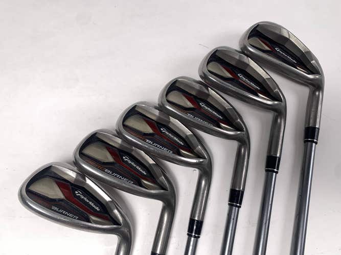 TaylorMade AeroBurner Iron Set 7-PW+AW+SW REAX 45g Ladies Graphite Womens RH