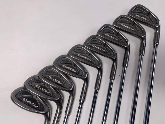 Tommy Armour 845 S Silver Scot Iron Set 3-PW+SW Tour Step Stiff Steel Mens RH