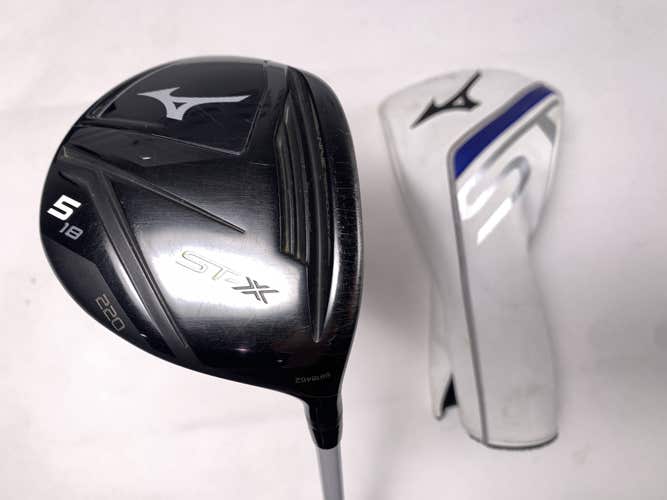 Mizuno ST-X 220 5 Fairway Wood 18* Aldila Ascent R2 Senior RH HC +1/2''