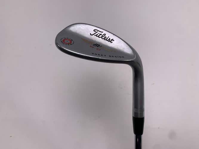 Titleist Vokey Spin Milled Chrome 2009 Lob Wedge LW 60* 7 Bounce Wedge RH