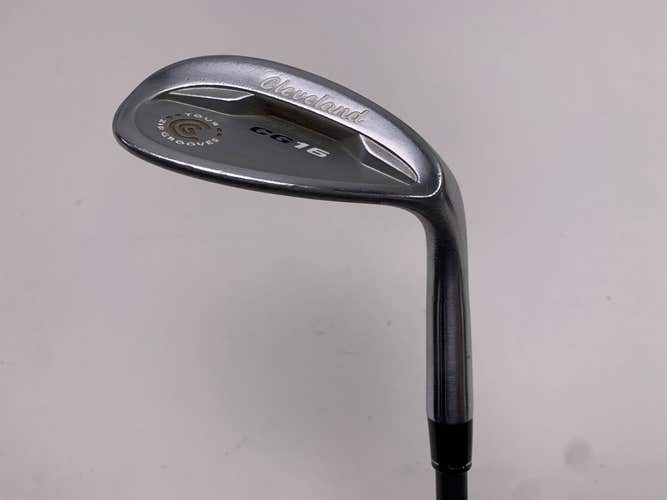 Cleveland CG16 Tour Satin Chrome Lob Wedge LW 62* 12 Bounce Accra 70i Regular RH