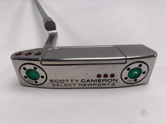 LEFTY Scotty Cameron Select Newport 2 2018 Putter 34" Mens LH