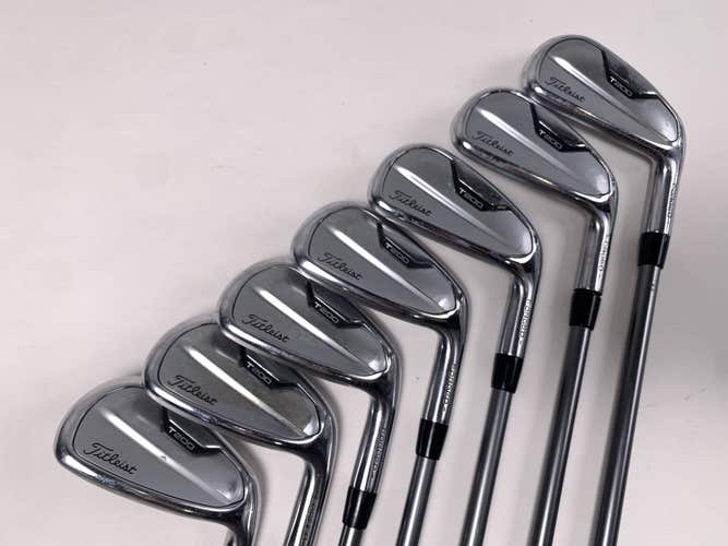 Titleist T200 2021 Iron Set 5-PW+AW Kuro Kage 85g Stiff Graphite Mens RH