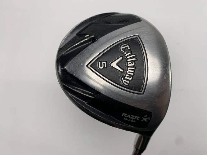 Callaway Razr X Black 5 Fairway Wood 18* 60g Regular Graphite Mens RH