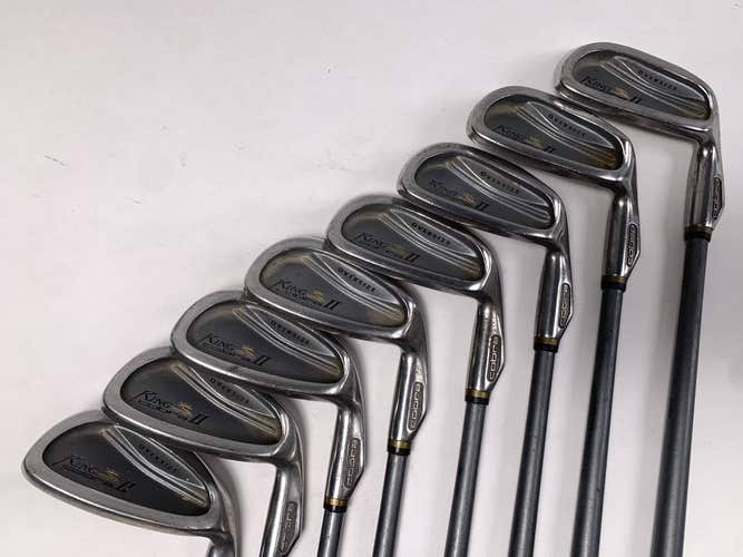Cobra King Cobra 2 Oversize Iron Set 4-PW+SW IQ Hump Regular Graphite Mens RH