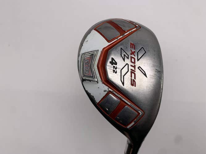 Tour Edge Exotics XCG5 4 Hybrid 22* Fujikura Blur Exotics 75g Stiff RH
