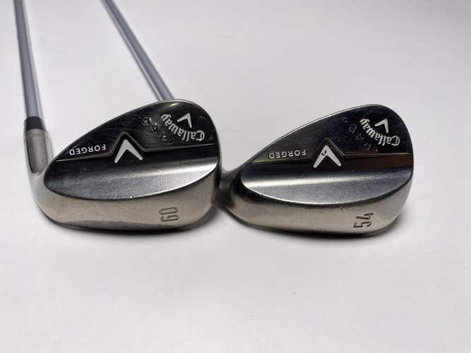 Callaway Forged Trivalent Dark Chrome Wedge Set 54* 11 | 60* 9 Wedge RH