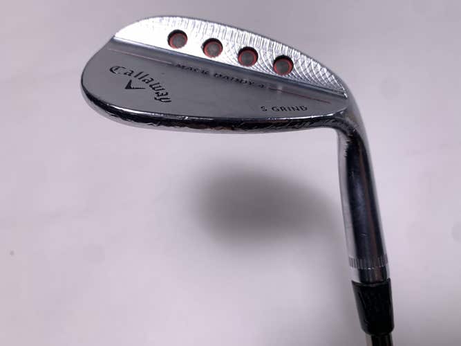 Callaway Mack Daddy 4 Chrome Gap Wedge GW 52* 10 S-Grind Recoil 110 F4 Stiff RH