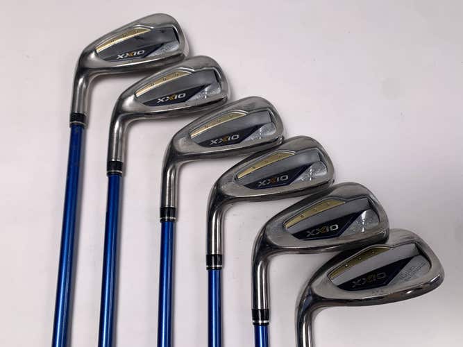 XXIO 13 Iron Set 6-PW+SW MP1300 3322 47g Regular Graphite Mens LH LEFTY