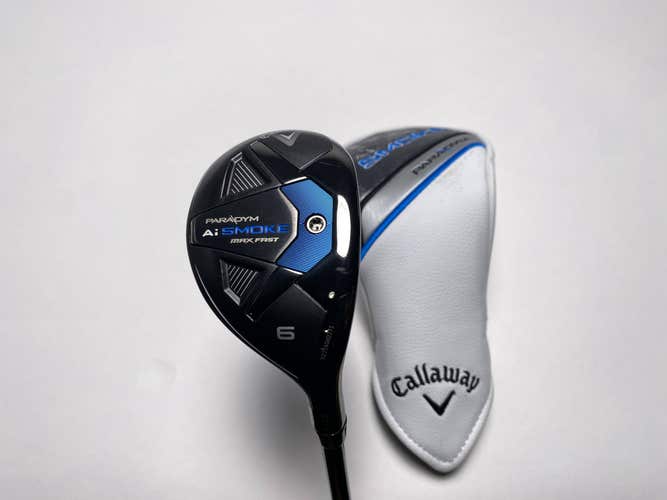 Callaway Paradym Ai Smoke Max Fast 6 Hybrid 27* Tensei Blue R2 Senior  RH HC