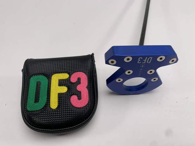 L.A.B. Golf DF3 Blue Putter 35" - 71* Lie Mens RH HC