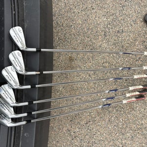 Men's 2021 Callaway Apex pro 21 Left Hand Iron Set Extra Stiff Flex Steel Shaft (Used)