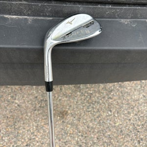 Men's Mizuno Mizuno T22 Satin Chrome Left Hand Wedge Extra Stiff Flex 60 Degree Graphite Shaft (Used