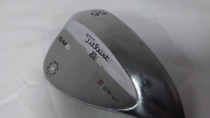 Titleist Vokey SM6 Sand Wedge 56* 10* (Tour Chrome, S Grind) Golf
