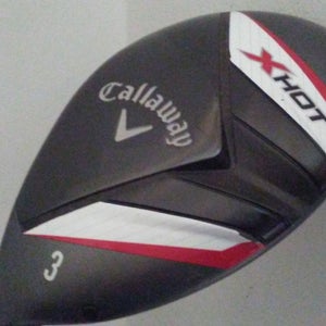 Callaway X Hot 3 Hybrid 19* (Graphite REGULAR, LEFT) 3H Golf Club