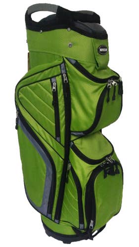Naples Bay C290-P Cart Bag (10", 15-way top, Lime Green) Golf