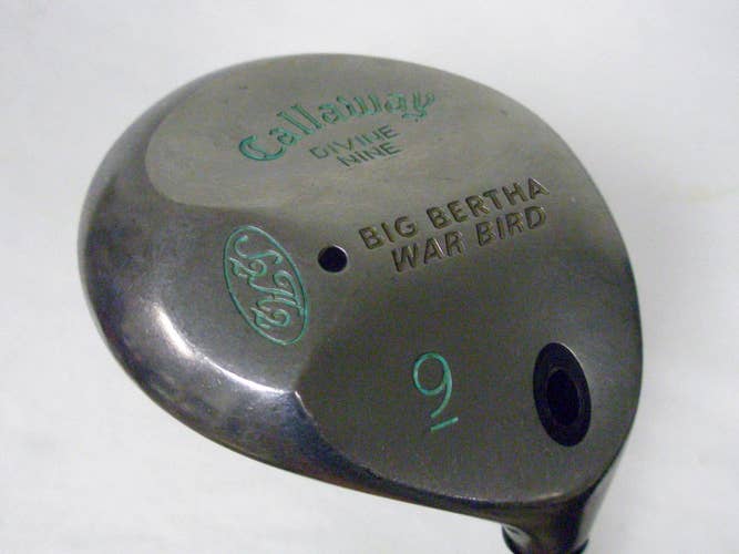 Callaway Big Bertha Warbird Divine Nine 9 wood (STEEL Gems Ladies) 9w Fairway