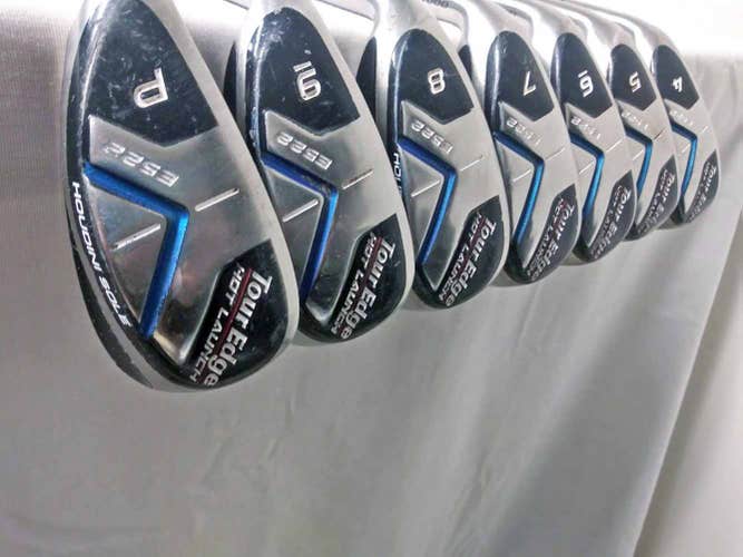 Tour Edge Hot Launch E522 Iron-Wood Set 4-PW (Fubuki HL Regular, LEFT)