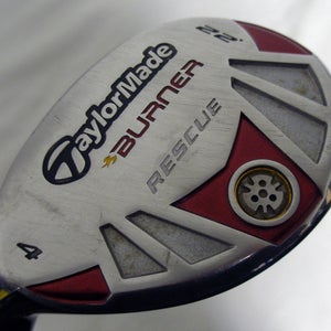 Taylor Made Burner Rescue 4 hybrid 22* (Graphite, Regular, LEFT) Golf Club LH