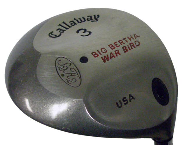 Callaway Big Bertha Warbird 3 wood (Graphite RCH 90 REGULAR) 3w Golf Club