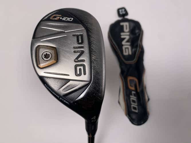 Ping G400 4 Hybrid 22* Alta CB Stiff Graphite Mens RH HC