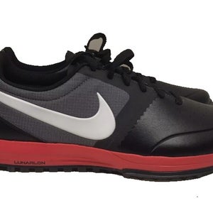 Nike Lunar Mont Royal Golf Shoes (Black/Red, 10, Med, OUT OF BOX) 652530 NSW