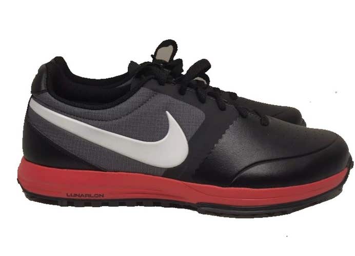 Nike Lunar Mont Royal Golf Shoes (Black/Red, 10, Med, OUT OF BOX) 652530 NSW