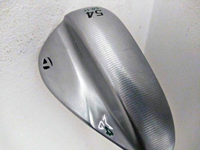 Taylor Made Milled Grind 4 Chrome Sand Wedge 54* 11* (Standard Bounce, Steel)