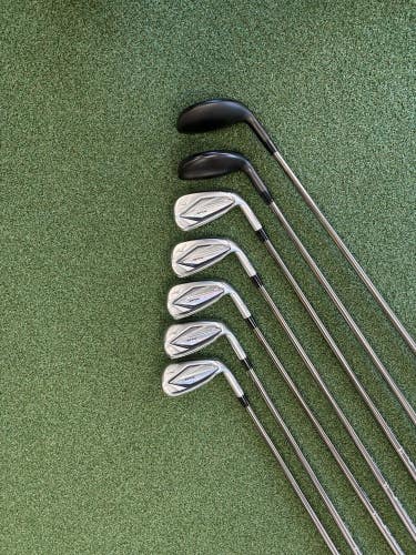 Mizuno JPX 923 Hot Metal HL Women's Combo Set - 5H 6H, 7-PW+GW Ladies Flex Golf