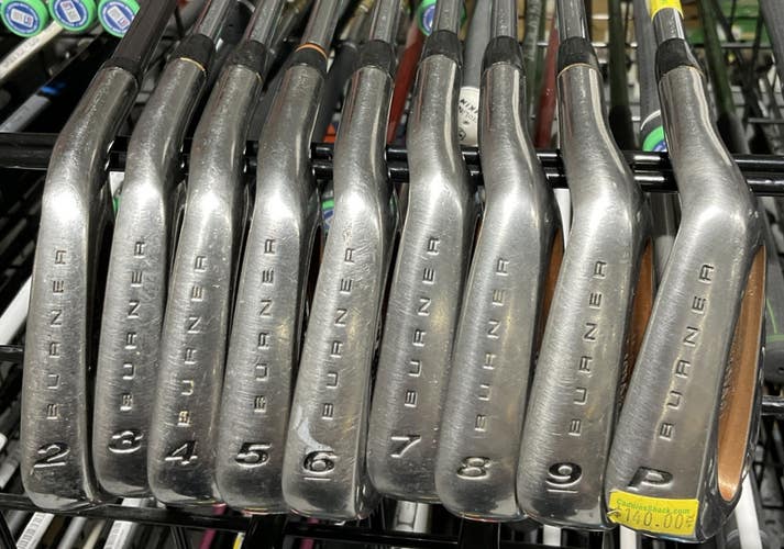 TaylorMade Tour BURNER 2-P Irons Set DYNAMIC GOLD LITE S300 Stiff Flex Steel MRH