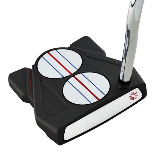 LEFT HANDED ODYSSEY 2022 TEN RED 2-BALL TRIPLE TRACK PUTTER 34 IN STROKE LAB 3GEN RED