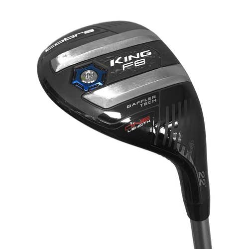 LEFT HANDED COBRA KING F8 3 HYBRID GRAPHITE STIFF STANDARD ALDILA ROGUE PRO 75 GRAPHITE