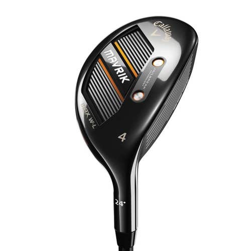LEFT HANDED CALLAWAY 2020 MAVRIK MAX (LITE) 4 HYBRID GRAPHITE WOMENS STANDARD UST MAMIYA HELIUM BLA