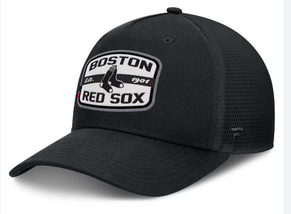 Boston Red Sox Black Snapback Hat (New)