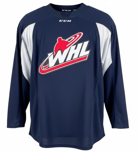 CCM Pro Stock WHL Practice Jerseys Navy 3958