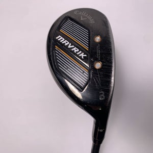 Callaway Mavrik 3 Hybrid 18* Project X Catalyst 5.5 65g Regular Graphite Mens RH