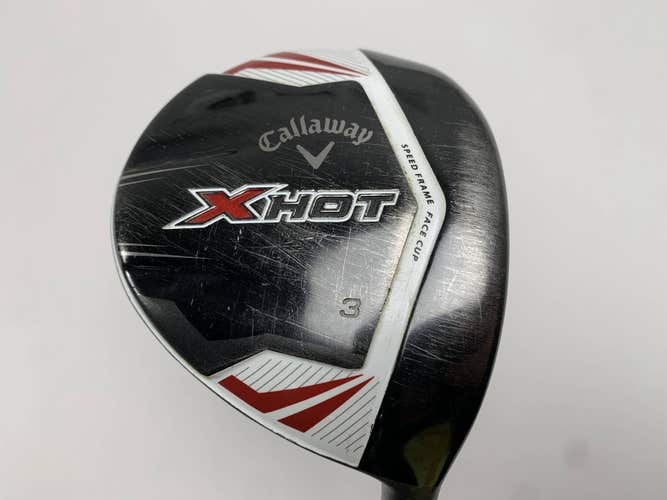 Callaway X Hot 2013 3 Fairway Wood 15* Project X PXv Regular Graphite Mens RH