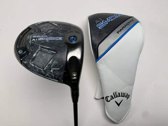 Callaway Paradym Ai Smoke Max Driver 9* Cypher Forty 5.5 Regular Mens RH HC