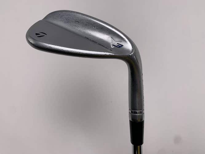 TaylorMade Milled Grind 3 Raw Chrome Wedge 56* 12 Bounce SB-Grind Steel Mens RH