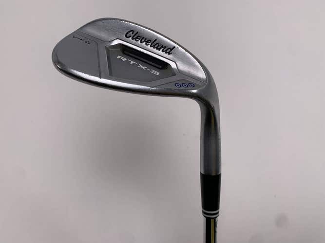 Cleveland RTX 3 Cavity Back Tour Satin Lob Wedge LW 60* DG Wedge RH