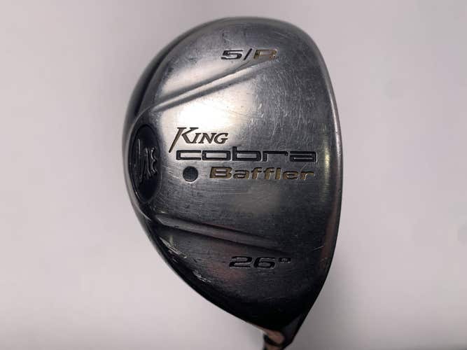 Cobra Baffler 2005 5 Hybrid 26* Aldila NV HL 65g Stiff Graphite Mens RH